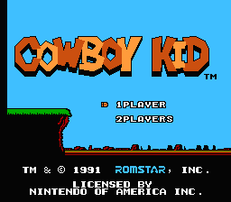 Cowboy Kid screenshot 3 for NES